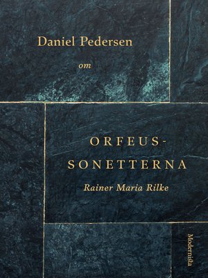 cover image of Om Orfeus-sonetterna av Rainer Maria Rilke